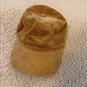 J. Crew Camel Corduroy Hat